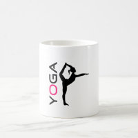 Silhouette de Yoga Pose