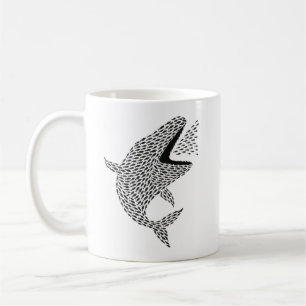 Taza De Café Silhouette Orca