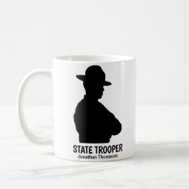 Taza De Café Silhouette Trooper Personalizado de Estado Coffee 