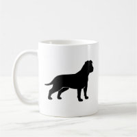 Silhouettes de American Staffordshire Terrier AmSt