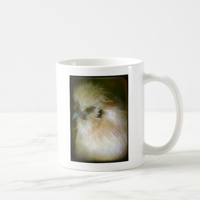 Taza De Café Silkie Rooster (Derecha)