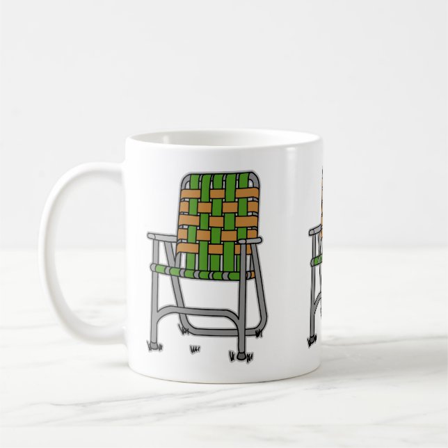 Taza De Café Silla de jardín plegable (Izquierda)