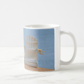 Taza De Café Sillas de Adirondack de las islas del dedal