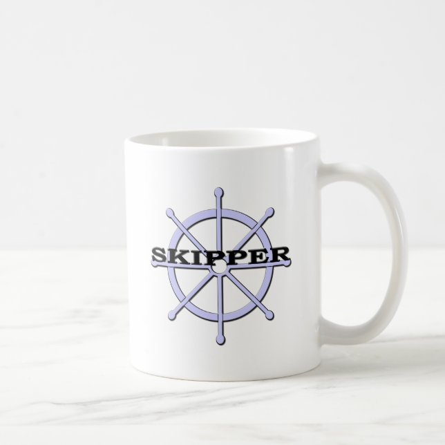 Taza De Café Sillas de ruedas de barco de esquiador (Derecha)