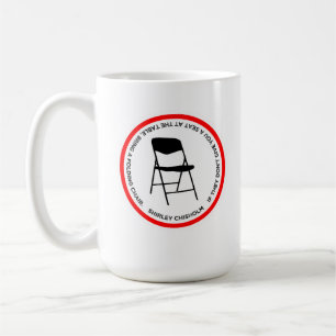 Taza De Café Sillón CHISHOLM de Black Power SHIRLEY en la mesa