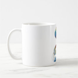 Taza De Café Silueta abstracta de la cobra