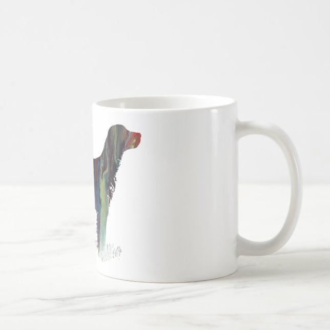 Taza De Café Silueta abstracta del organismo inglés (Derecha)
