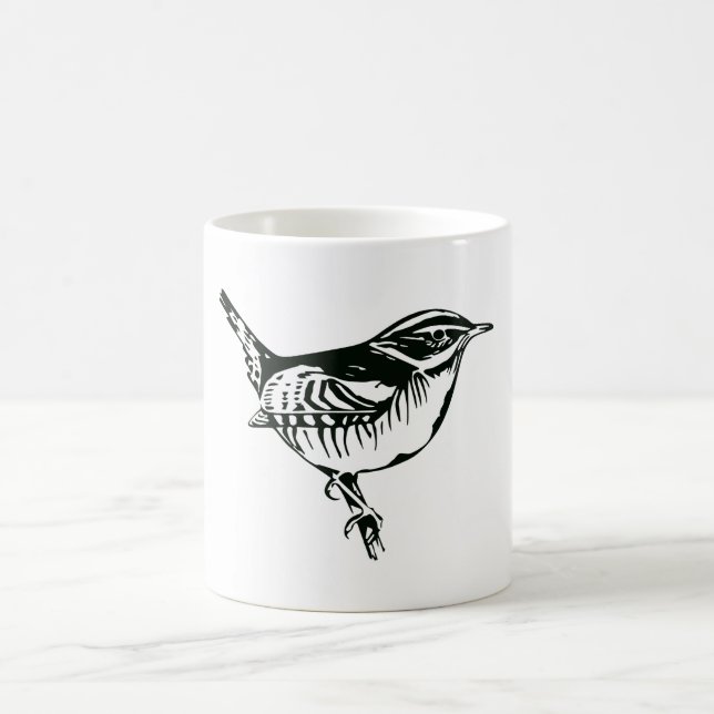Taza De Café Silueta de ave (Centro)