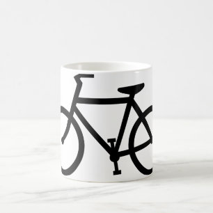 Taza De Café silueta de bicicleta