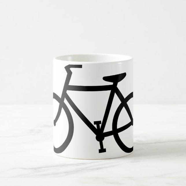 Taza De Café silueta de bicicleta (Centro)