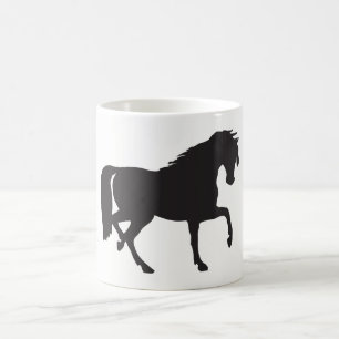 Taza De Café Silueta de caballo