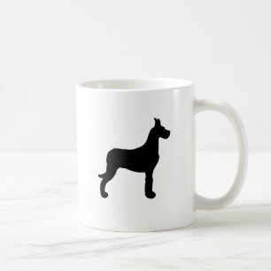 Taza De Café Silueta de great dane