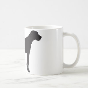 Taza De Café Silueta de great dane