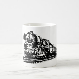 Taza De Café Silueta de locomotora