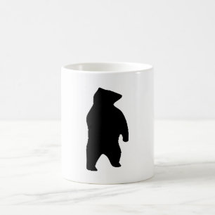 Taza De Café Silueta de oso