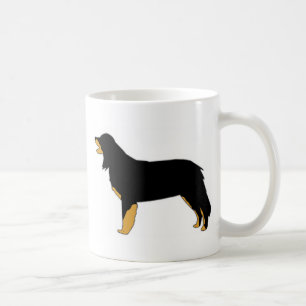 Taza De Café silueta del color del hovawart