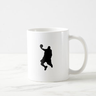 Taza De Café Silueta del jugador de mate