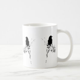 Taza De Café Silueta del pájaro