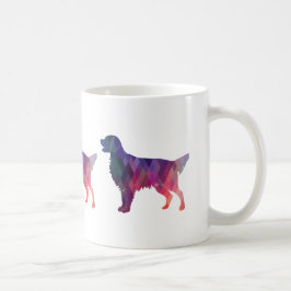 Taza De Café Silueta geométrica de recuperación de recubrimient