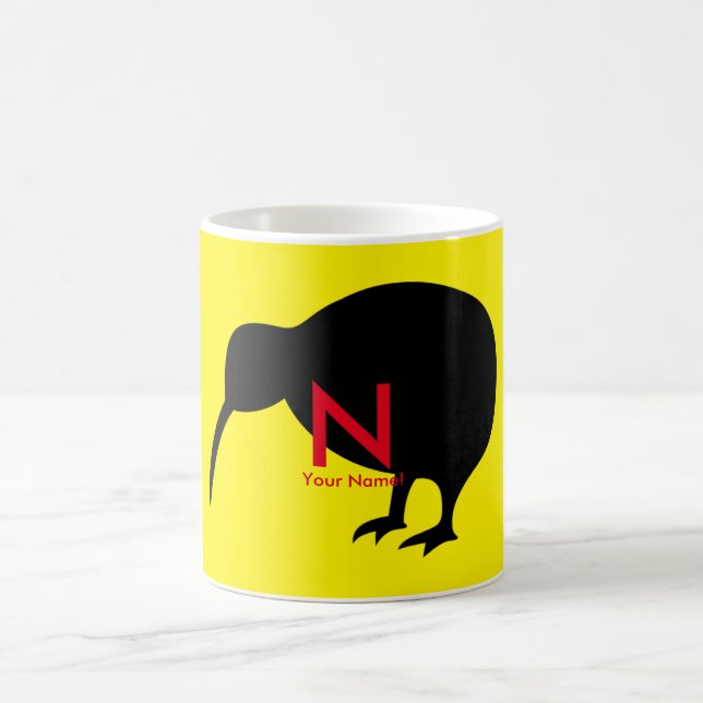 Taza De Café Silueta KIWI (Centro)