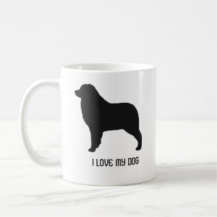 Taza De Café Siluetas personalizadas de perro pastor australian