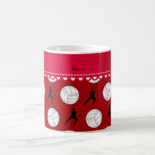 Taza De Café Siluetas rojas conocidas personalizadas de los