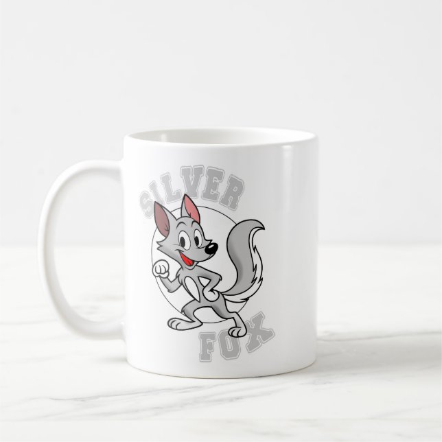 Taza De Café Silver Fox Coffee Mug (Izquierda)