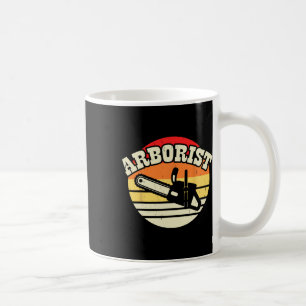 Taza De Café Silvicultor Leñador Trepador de árboles Cortador P