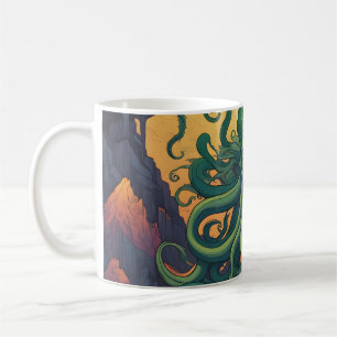 Taza De Café Simbolismo místico de Cthulhu