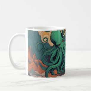 Taza De Café Simbolismo místico de Cthulhu