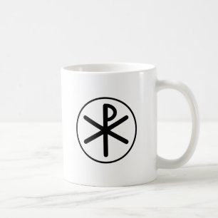 Taza De Café Símbolo Chi-Rho