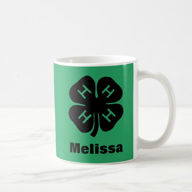 Taza De Café Símbolo: club 4-H (Derecha)