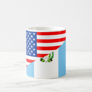 Taza De Café símbolo de América de la bandera del país de lo
