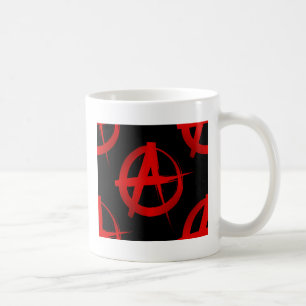 Taza De Café Símbolo de anarquía
