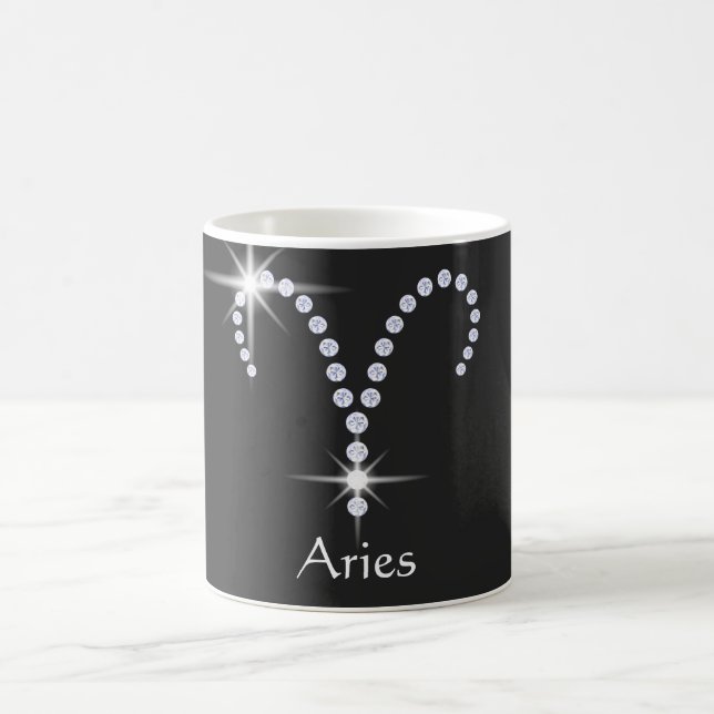 Taza De Café Símbolo de arándanos de diamantes espumosos (Centro)