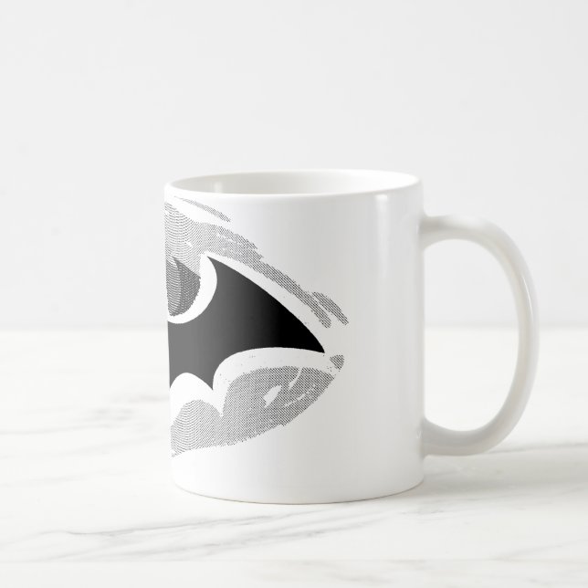 Taza De Café Símbolo de Batman | Logo dibujado (Derecha)