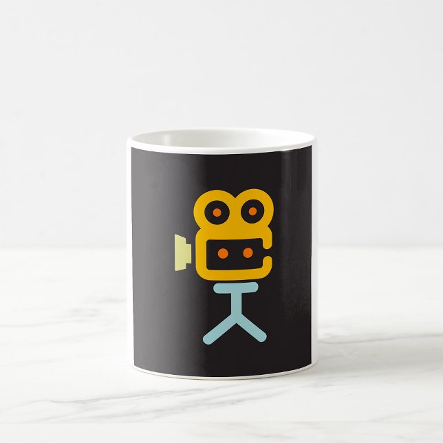 Taza De Café Símbolo de cámara de película (Subido por el creador)