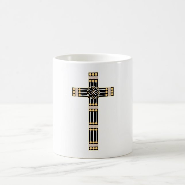 Taza De Café símbolo de dios de la religión católica hungría (Centro)