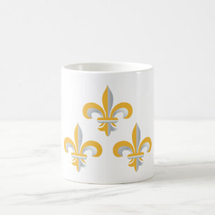 Taza De Café Símbolo de Flor de Lis