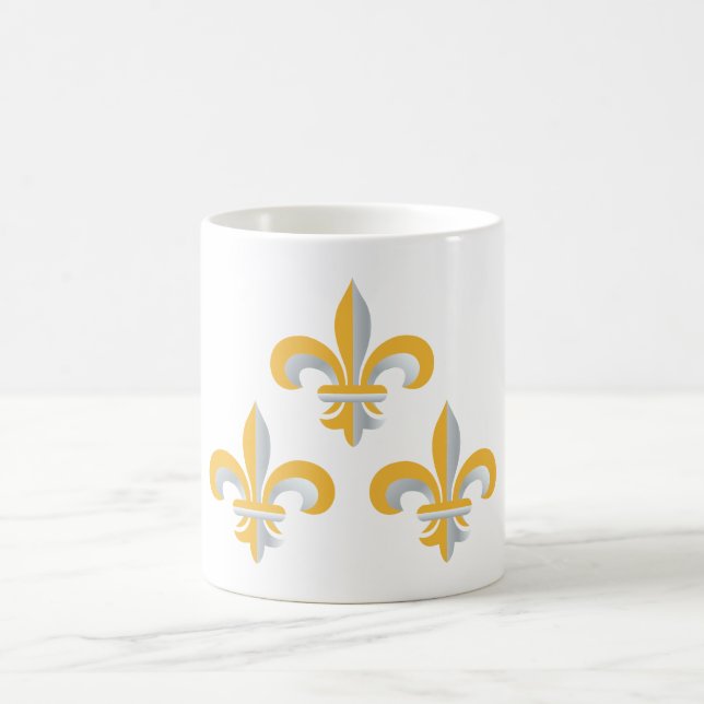 Taza De Café Símbolo de Flor de Lis (Centro)