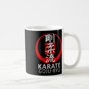 Taza De Café Símbolo de Goju Ryu Karate Kanji Japón vin de arte