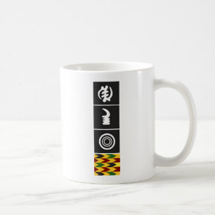 Taza De Café Símbolo de Gye Nyame Adinkra café Mug