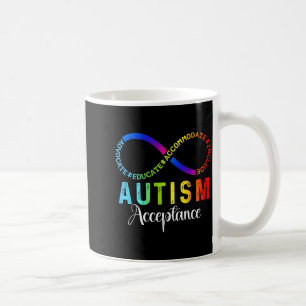 Taza De Café Símbolo de infinito de aceptación y conciencia del