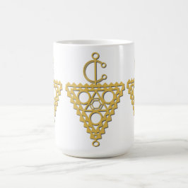 Taza De Café Símbolo de joyería de oro amazigh