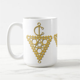 Taza De Café Símbolo de joyería de oro amazigh