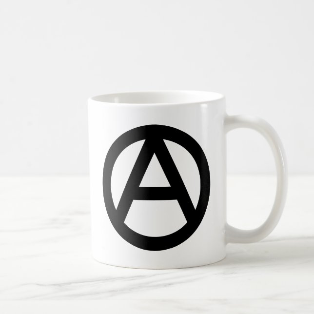 Taza De Café Símbolo de la anarquía (Derecha)