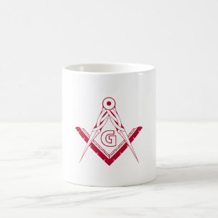 Taza De Café símbolo de la masonería