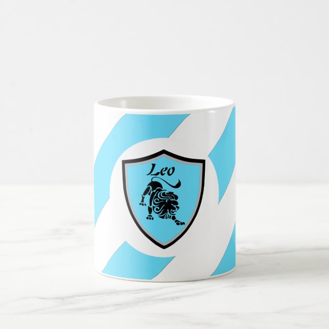 Taza De Café Símbolo de Leo (Centro)