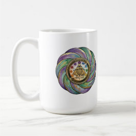 Taza De Café Símbolo de Manifestación de Geometría Sagrada