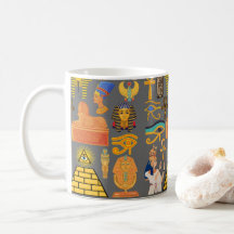 Símbolo de patrón jeroglífico egipcio antiguo